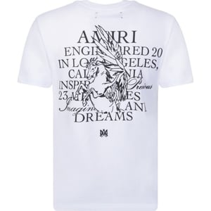 Amiri Precious Memories Design Weißes T-Shirt