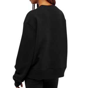 Amiri Bold Core Logo Schwarzes Sweatshirt