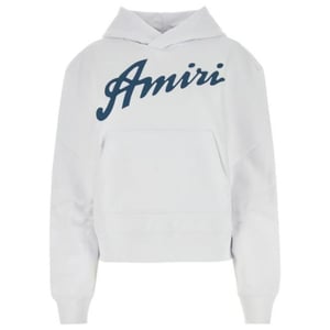 Amiri California Hawaiian Design Weißer Kapuzenpullover