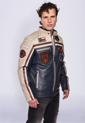 Top Gun Lederjacke TGJ1005