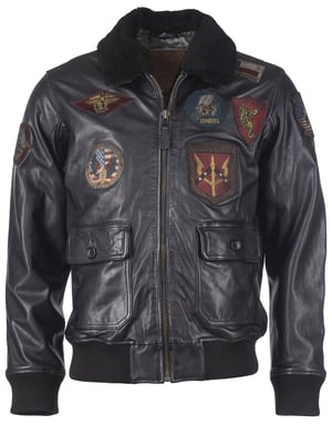 Top Gun Lederjacke TGJ1001