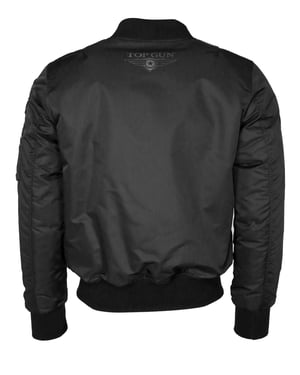 Top Gun Bomberjacke im Pilotenstil mit Patches TG20191053