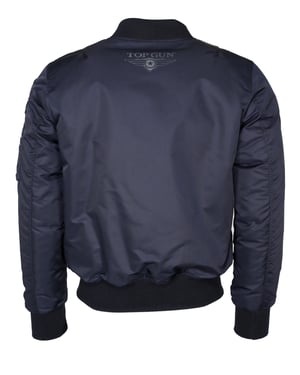 Top Gun Bomberjacke im Pilotenstil mit Patches TG20191053