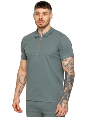 Enzo | Herren Zip Up Polo Shirt