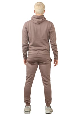 Pepe Jeans London Herren-Trainingsanzug-Set in Mokka
