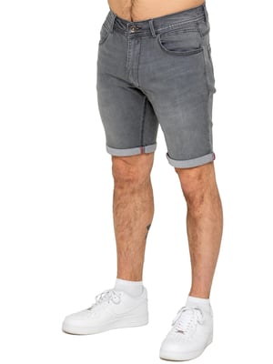 Enzo | Herren Slim Fit Denim Shorts