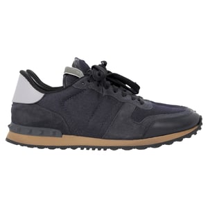 Valentino Garavani Rockrunner Sneakers in Marineblau Mischmaterial