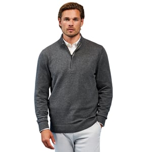Asquith & Fox - Sweatshirt, Mit Reißverschluss für Herren (Holzkohle)
