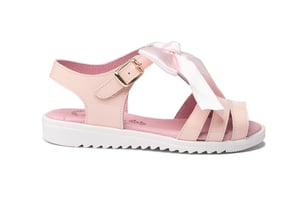 Mädchensandalen aus Leder