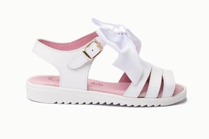Mädchensandalen aus Leder