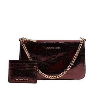 35F4GGZD6M Damenhandtasche und Kartenhalter-Set