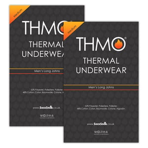 2er Pack Herren Thermo Langunterhosen | Winter-Basislagerschicht Thermounterwäsche