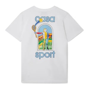 Casablanca Weiß Le Jeu Colore T-Shirt