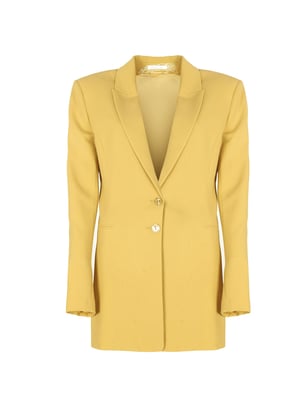 Patrizia Pepe Jacke Damen gelb