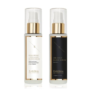 ANTI-WRINKLE ELIXIR SERUM 24K GOLD - 60ml + Hyaluronsäure & Kollagenserum - 60ml