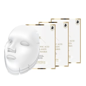 Hyaluronsäure- und Kollagen-Maske - 3 Blatt x 3