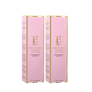 2 x Rosenblüten-Lippen-Gloss Plumper 8 ml