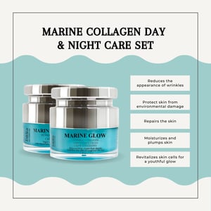 Marine Glow + Vitamin C-Konzentrat Creme 50ml
Marine Collagen Nachtcreme 50ml