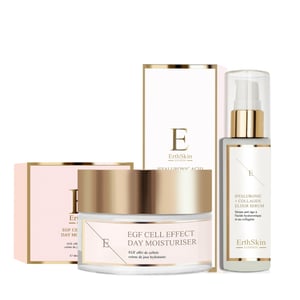 EGF Cell Effect Day Moisturiser 50ml + Hyaluronsäure & Kollagenserum - 60ml