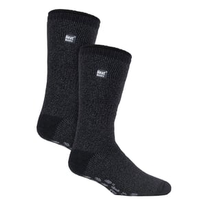 2 Paar Herren Winter Crew Hausschuhsocken