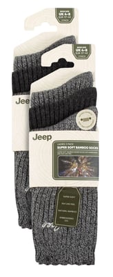 Damen 6er-Pack Bambus-Stiefelsocken | Süße Socken mit gewelltem Rand