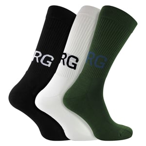 3er-Pack Herren Socken mit Rippstruktur für den Sport