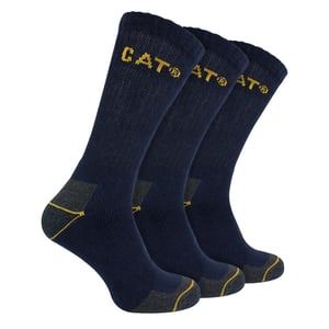 Herren 3er-Pack Real Work Socken mit gepolstertem Fersen- und Zehenbereich
