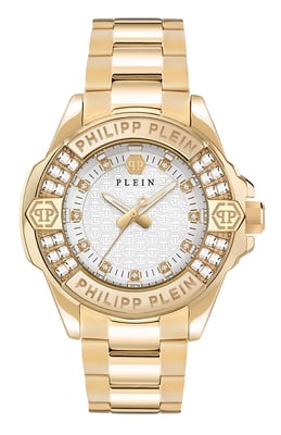 Philipp Plein Plein Majesty Gold Damen Armbanduhr PWOFA0725