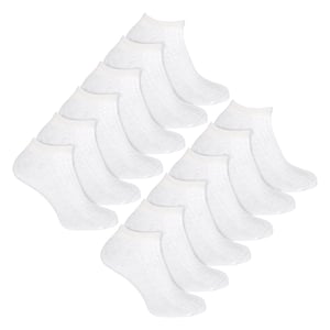 12er Pack Kinder 100% Baumwolle Socken