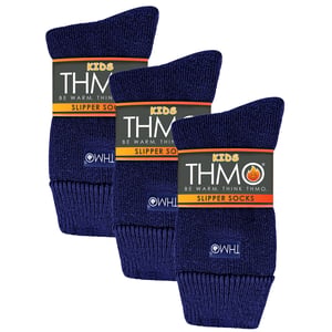 1 Pack Kinder Indoor Thermal Socken mit Grip