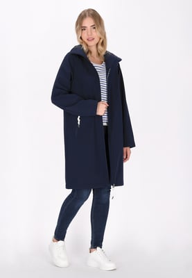 Schmuddelwedda Mantel Frauen Marine