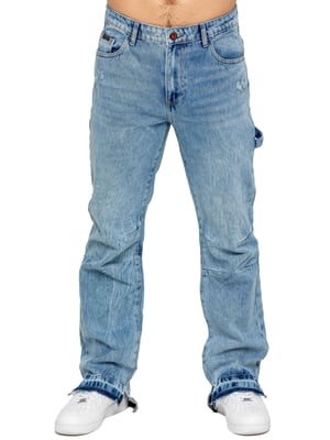 Enzo Milano | Herren Jeans mit geteiltem Saum