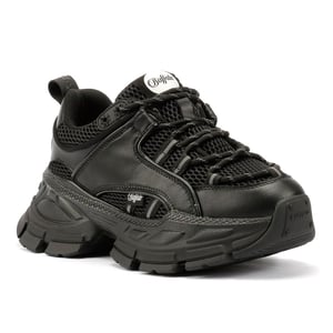 Buffalo Saturn Schnürschuhe Damen Schwarz