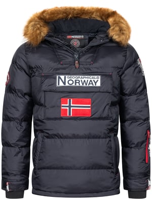 Geographical Norway Windbreaker Marineblau