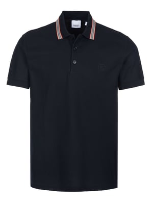 Burberry Pierson Replen Polohemd schwarz