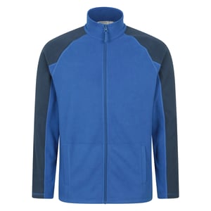 Mountain Warehouse - "Ashbourne" Fleecejacke Durchgehender Reißverschluss für Herren (Kobalt)