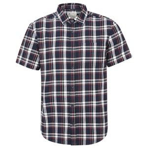 Mountain Warehouse - "Trace" Hemd für Herren kurzärmlig (Blau)