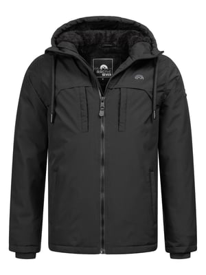 Arctic Seven Herren Winterjacke Schwarz