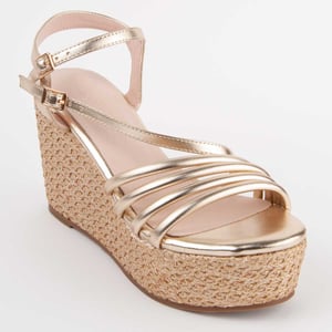 Montevita Sandale Mit Keilabsatz Salia10 Gold