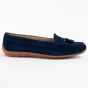 Purapiel Mokassin Meilis3 Blau