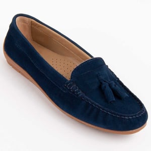 Purapiel Mokassin Meilis3 Blau