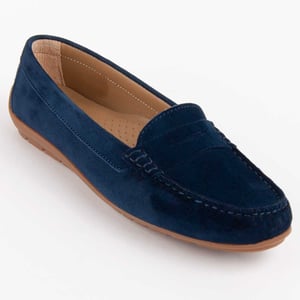 Purapiel Mokassin Meilis2 Blau