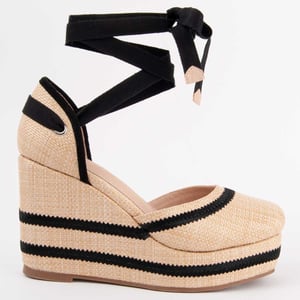 Montevita Espadrille Mit Keilabsatz Balenci11 Beige