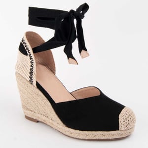 Montevita Espadrille Mit Keilabsatz Balenci8 Schwarz