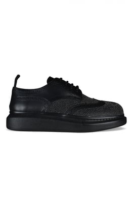 Alexander McQueen Derby Hybrid Schwarz