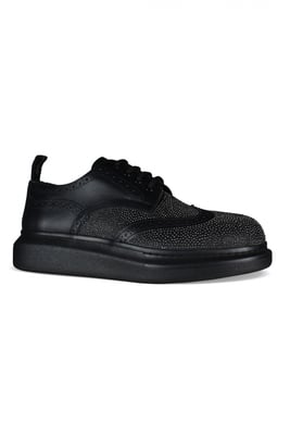 Alexander McQueen Derby Hybrid Schwarz