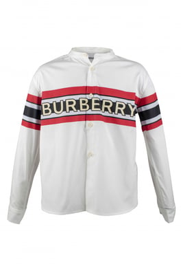 Burberry Hemd Weiß