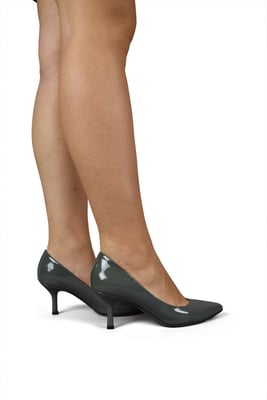 Walter Steiger Lederpumps Grau