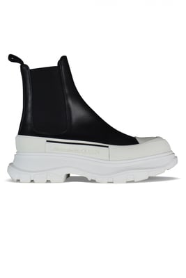 Alexander McQueen Stiefeletten Tread Slick Schwarz