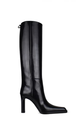Saint Laurent Stiefel Nina Schwarz